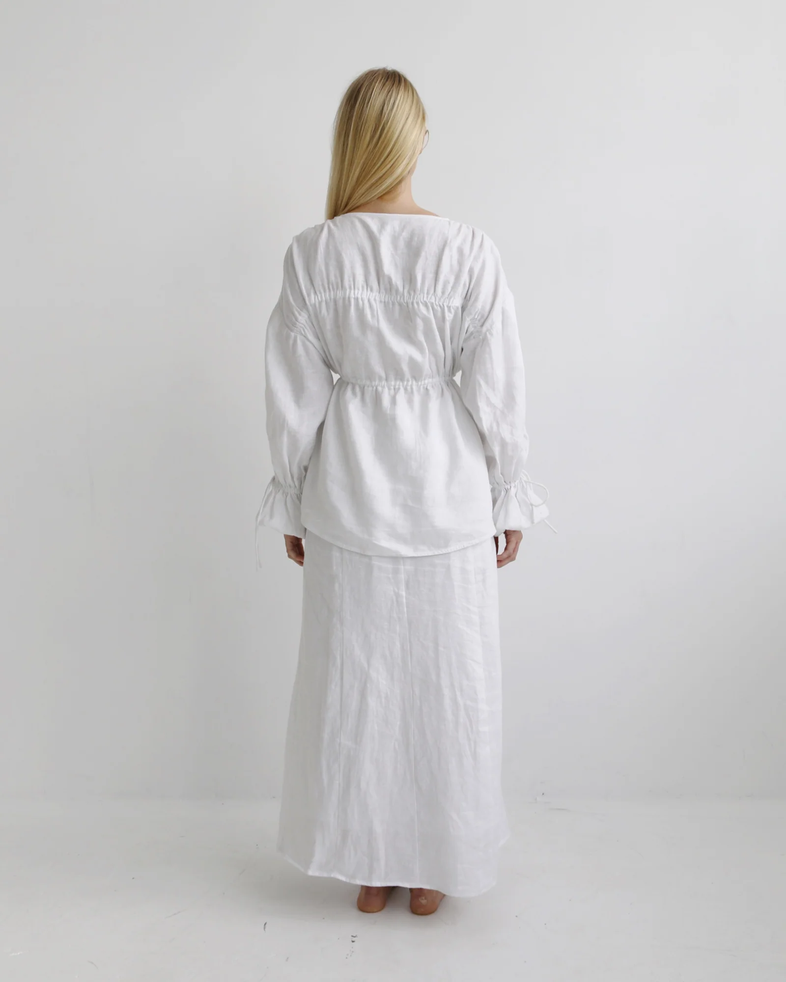 ALAIIA LINEN TOP - Image 4