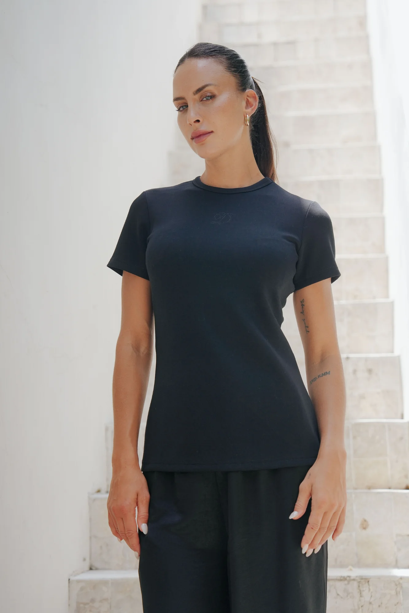 ANYA TOP - BLACK - Image 3