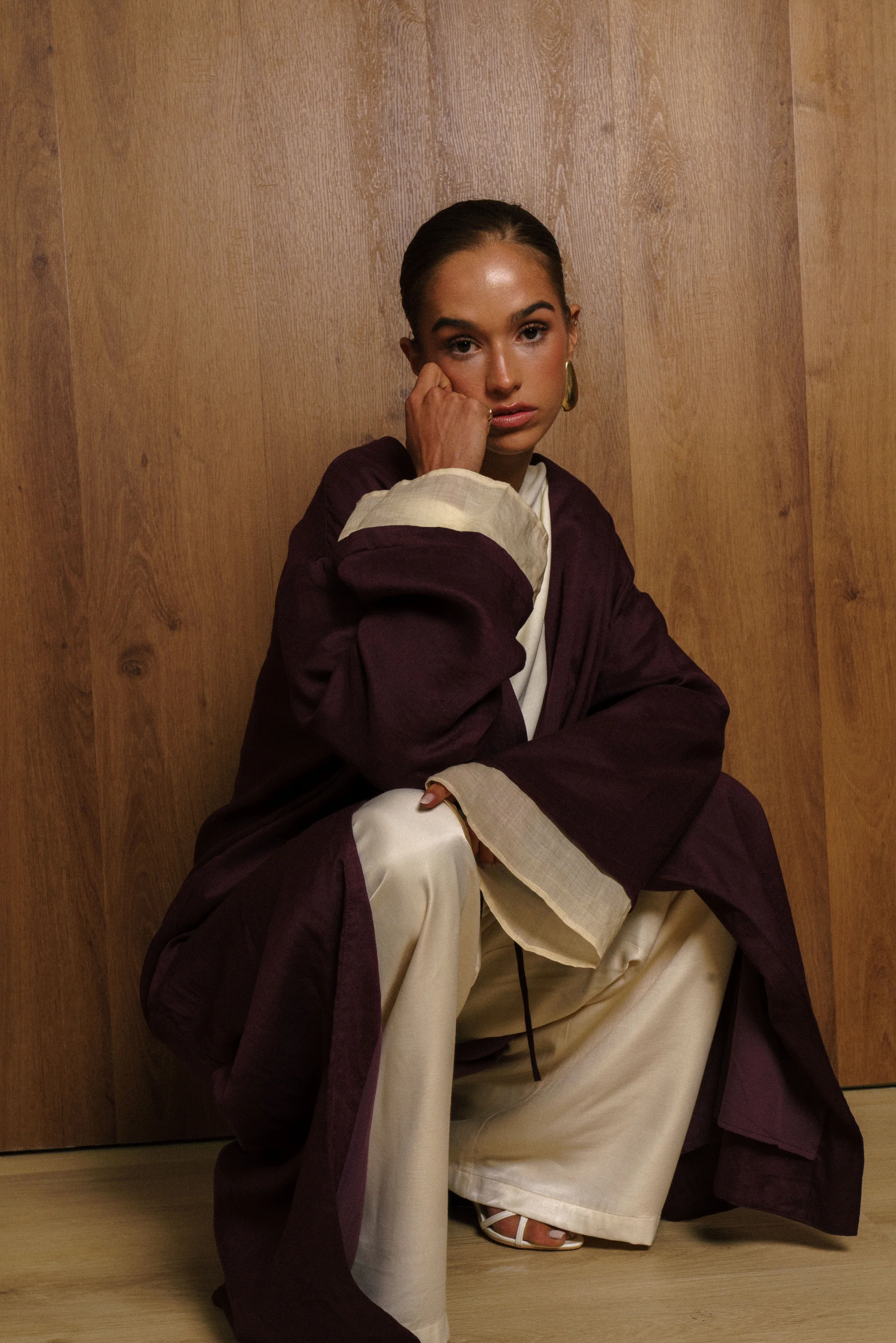 AURI KIMONO - PLUM - Image 4