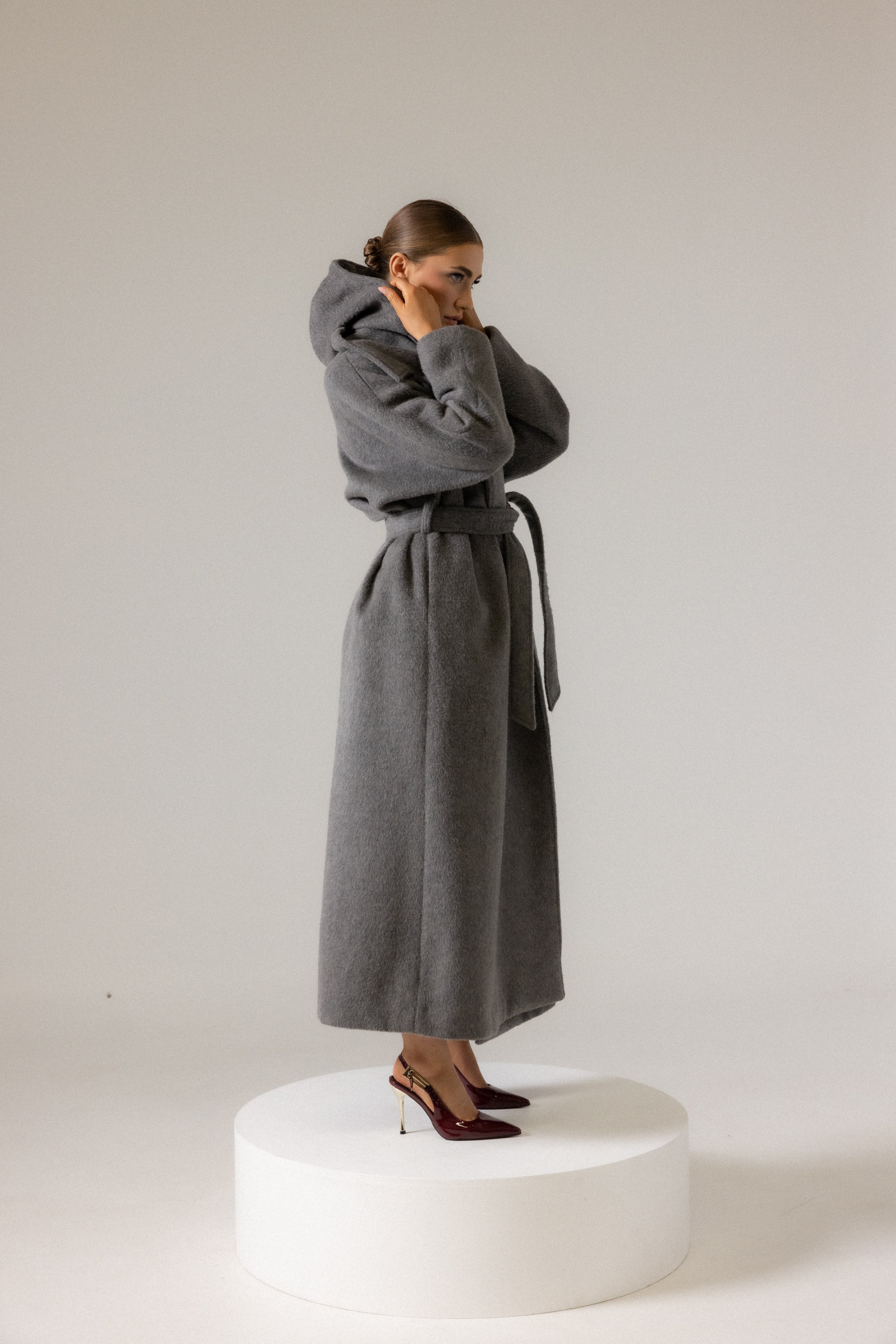 AYLIN MAXI WOOL COAT - Image 3