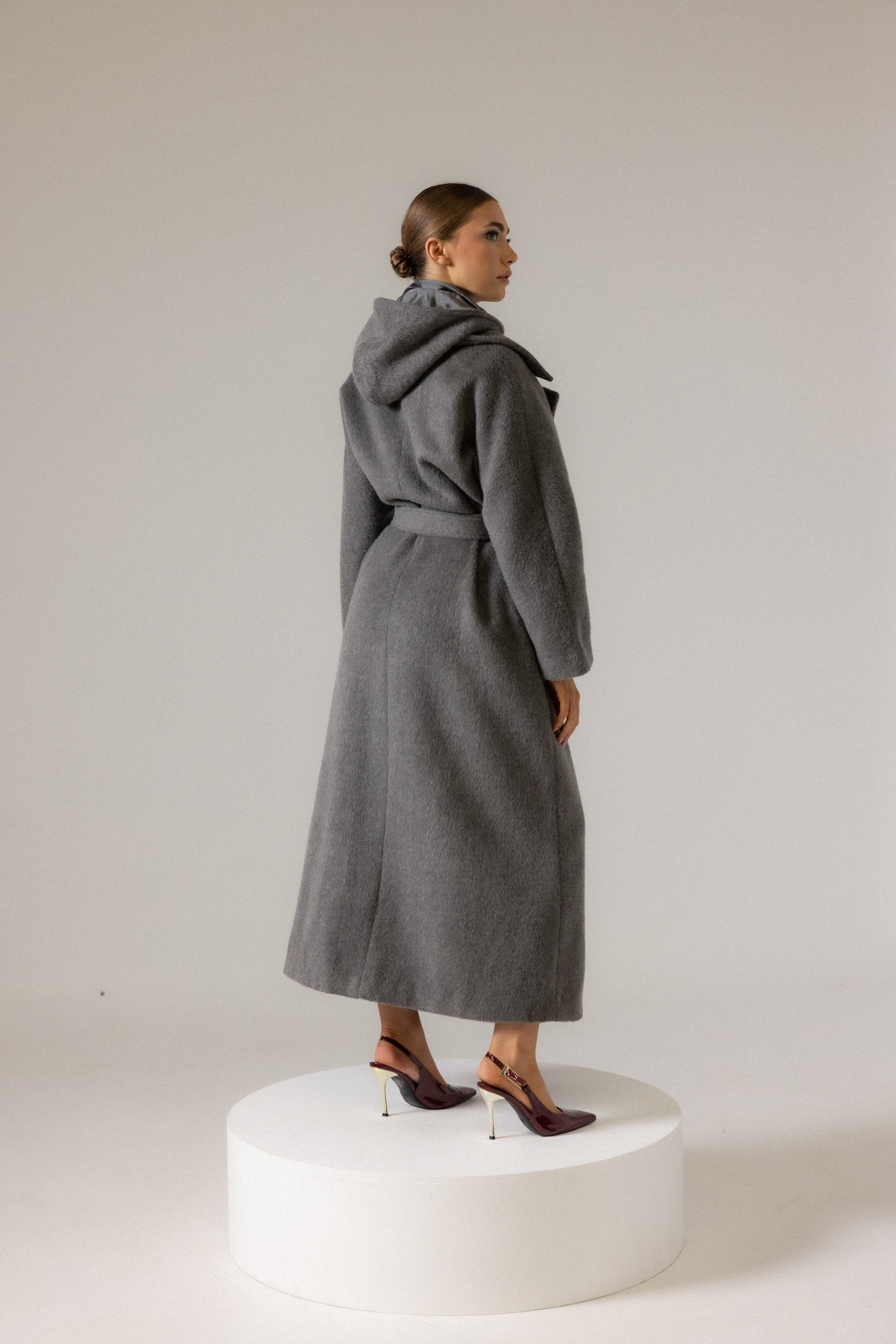AYLIN MAXI WOOL COAT - Image 4
