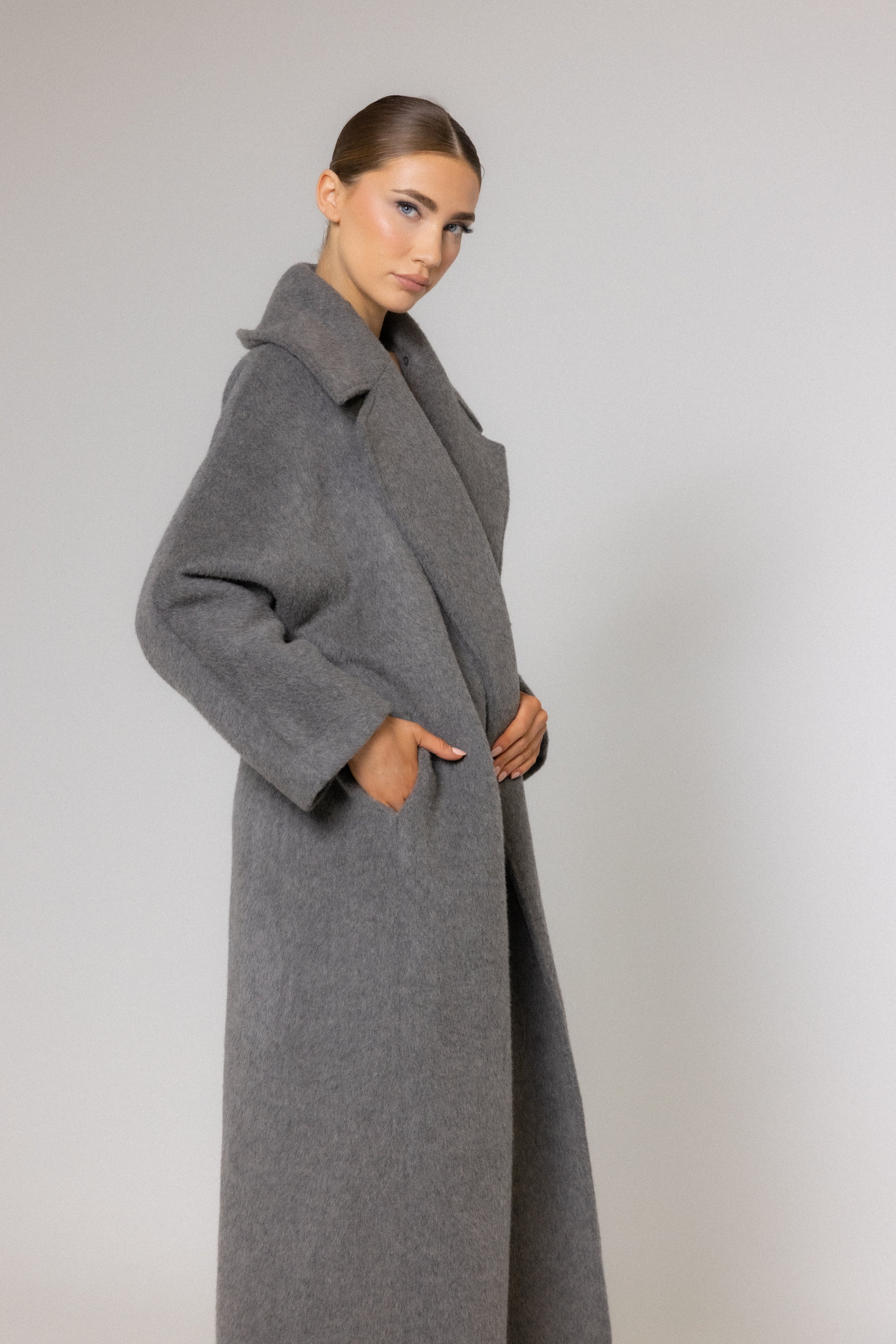 AYLIN MAXI WOOL COAT - Image 7