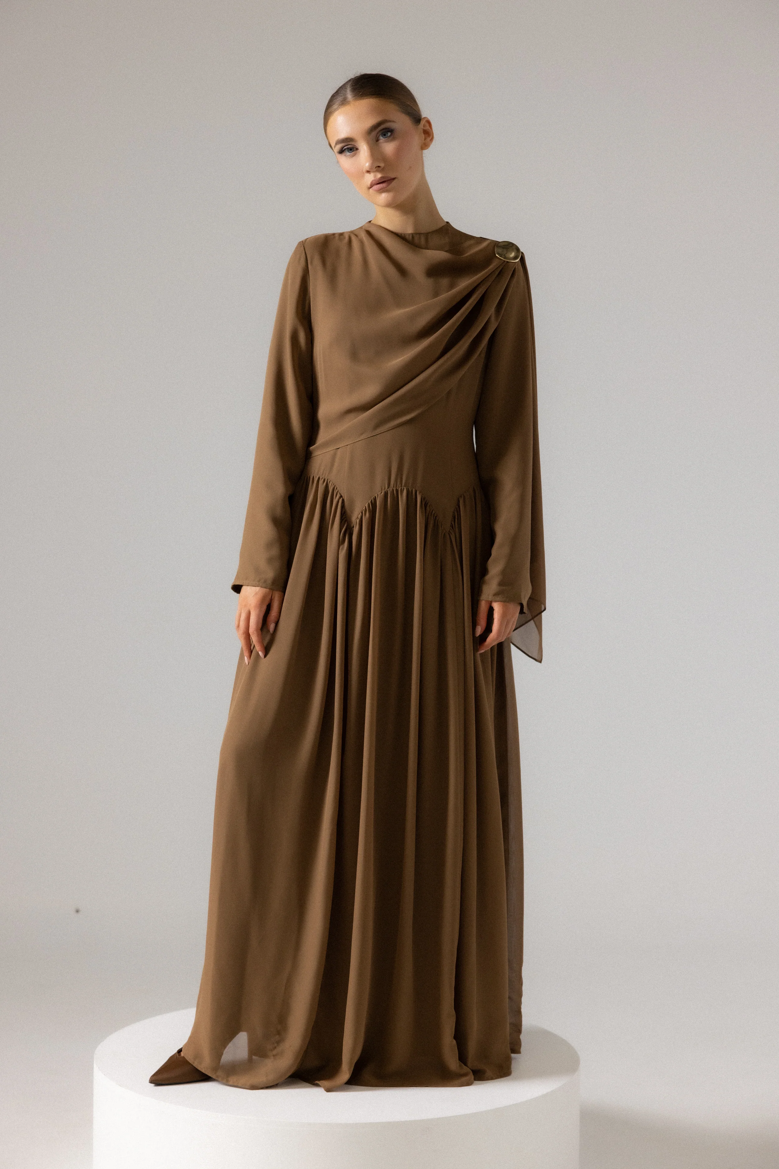 ERINA DRESS MAPEL - Image 5