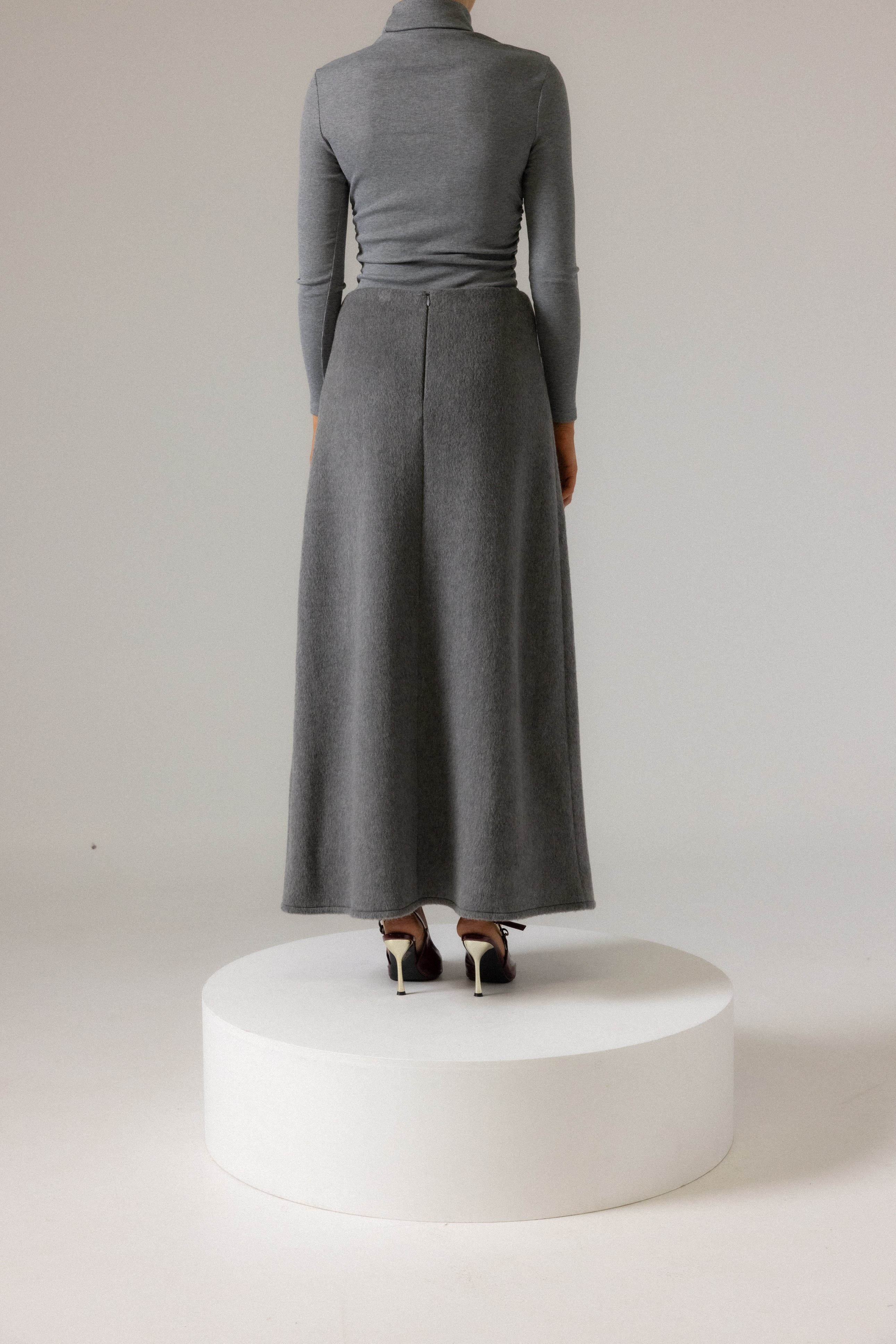 EVA WOOL SKIRT - Image 4