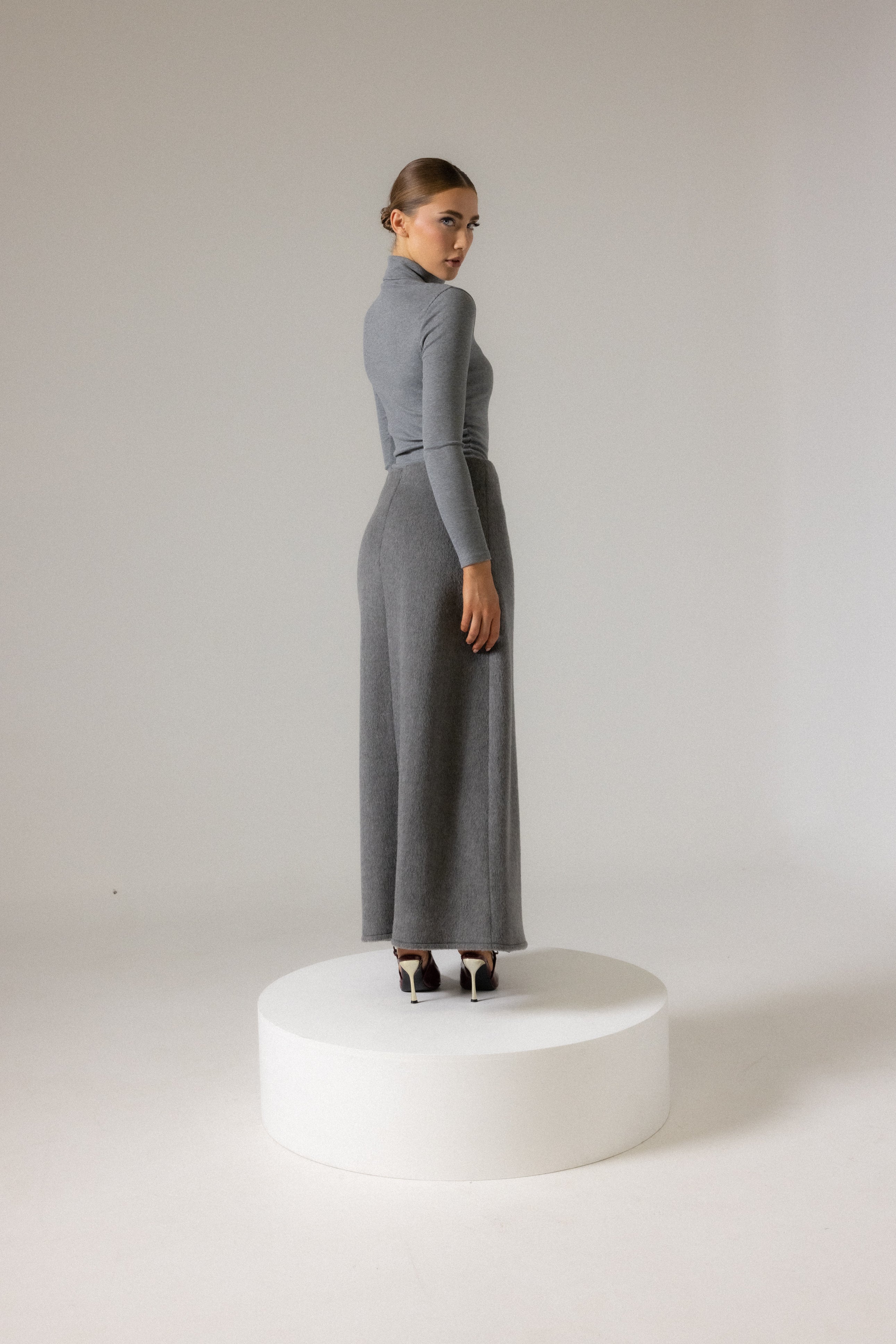 EVA WOOL SKIRT - Image 5