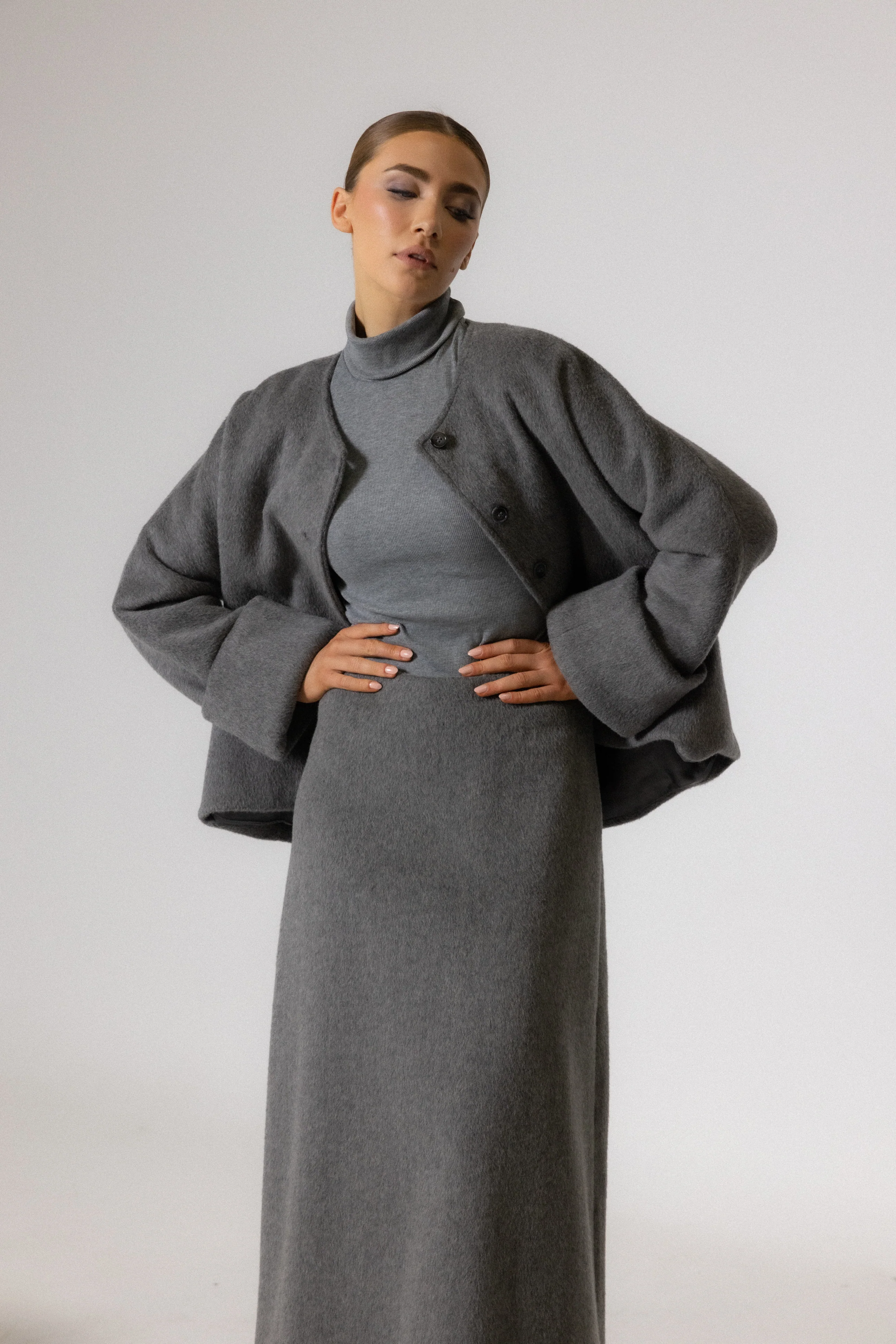 EVA WOOL SKIRT - Image 7