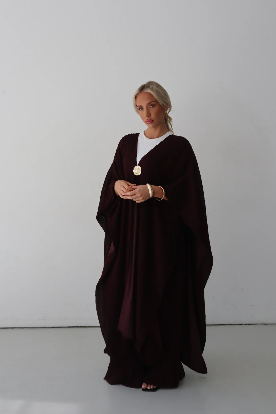 ILAYDA CAPE - MAHOGANY - Image 6