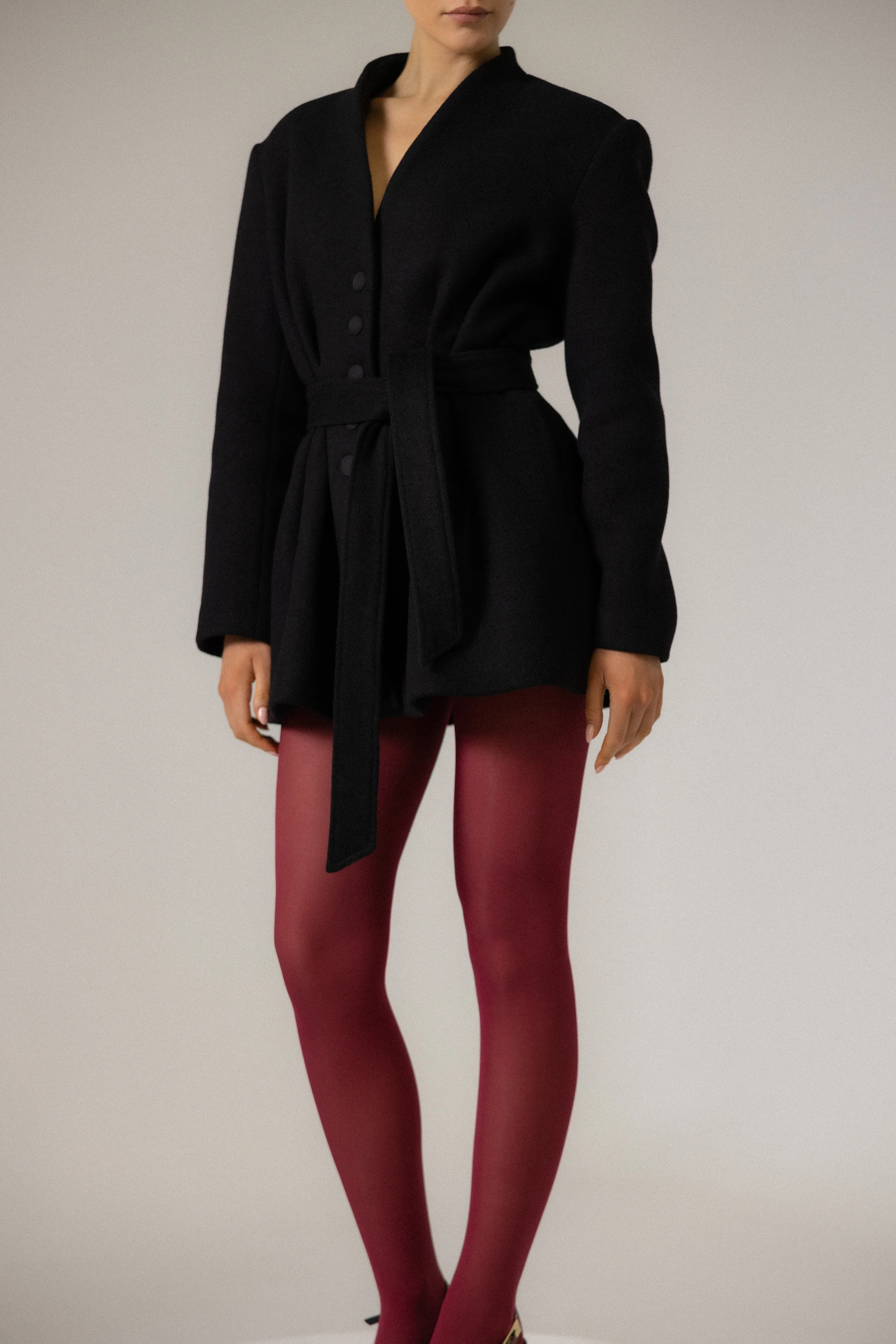 KAMILAH SCRUCTURED WOOL BLAZER - Image 3