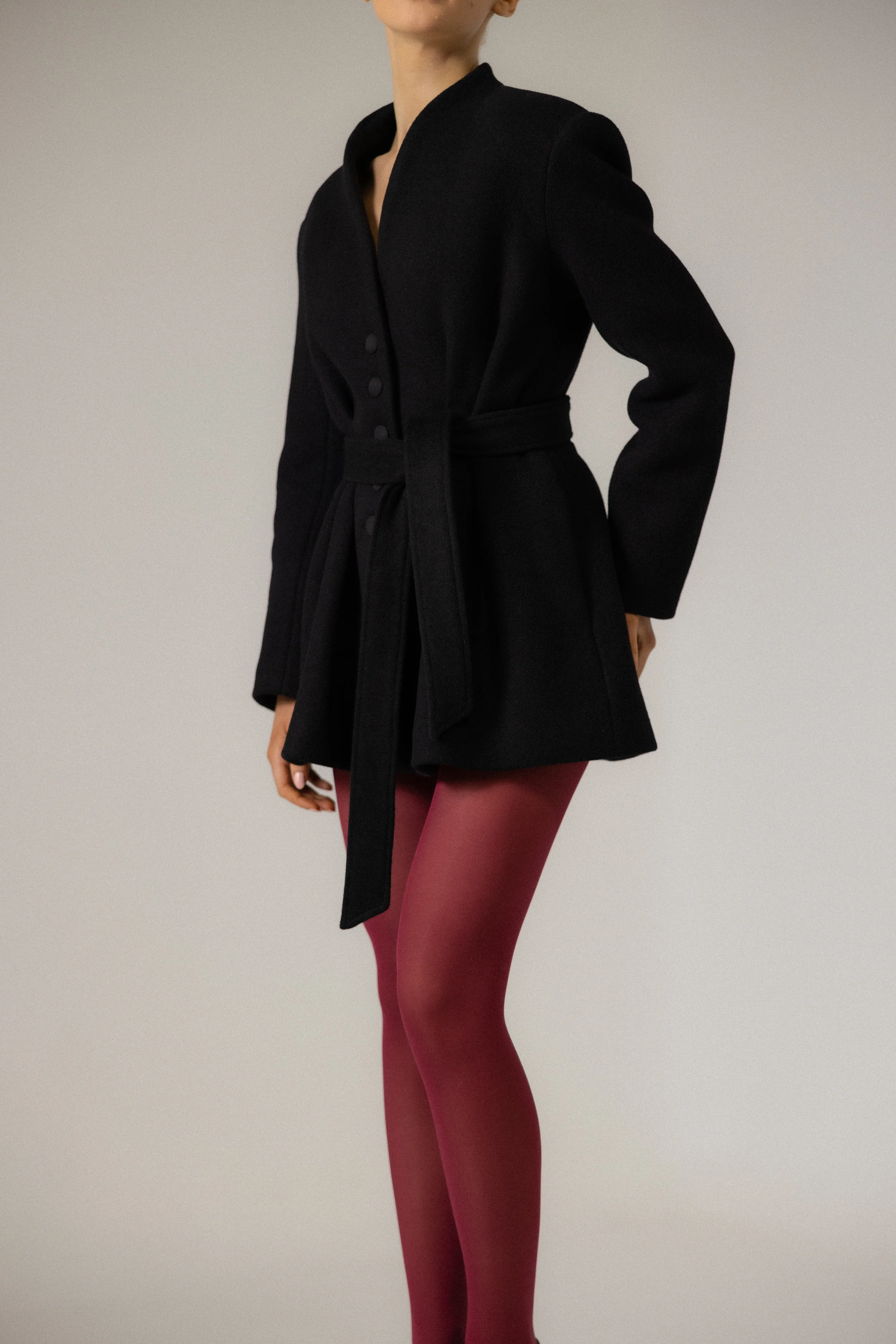 KAMILAH SCRUCTURED WOOL BLAZER - Image 4