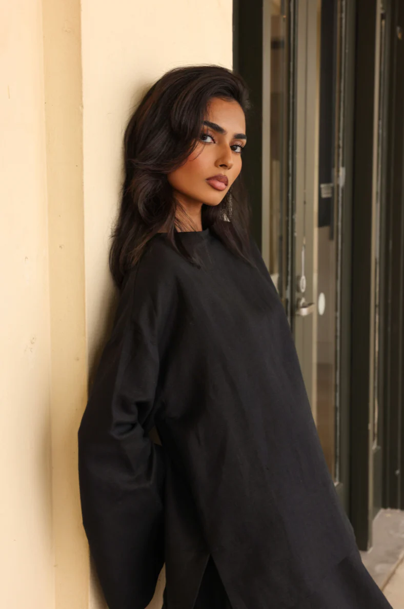 LAYALI SKIRT AND TOP - BLACK - Image 4