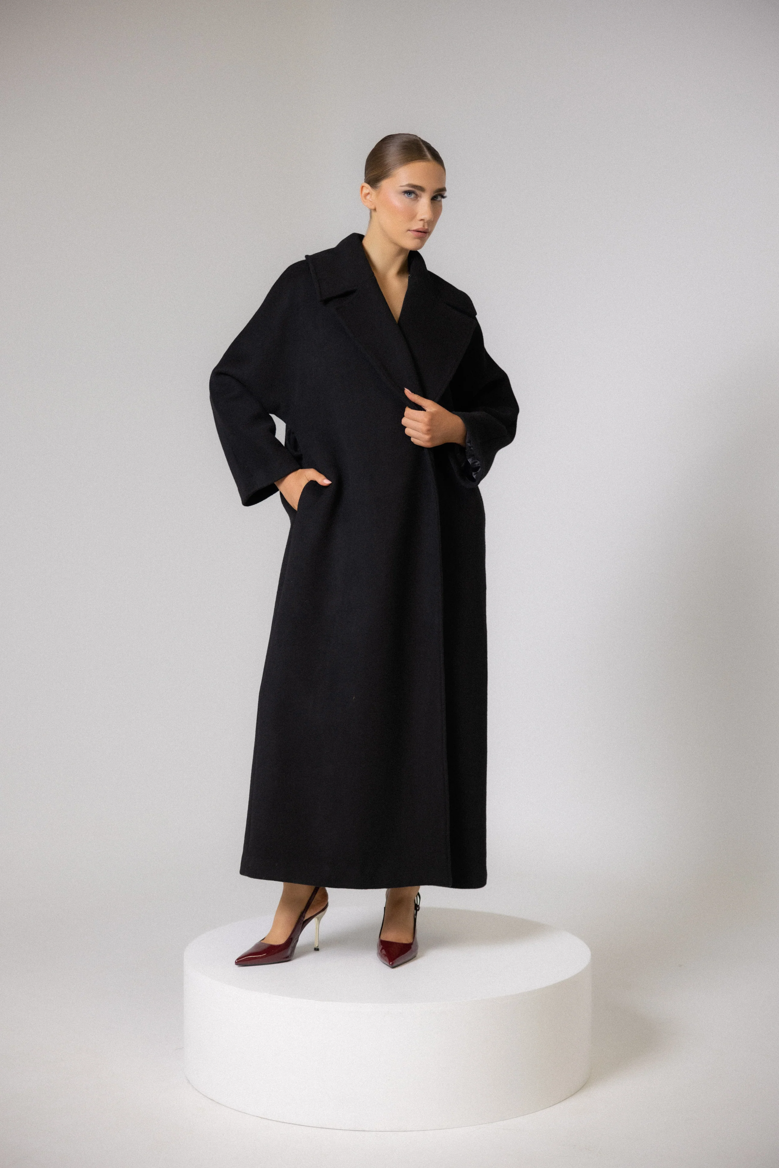 NAYLA MAXI WOOL COAT - Image 6