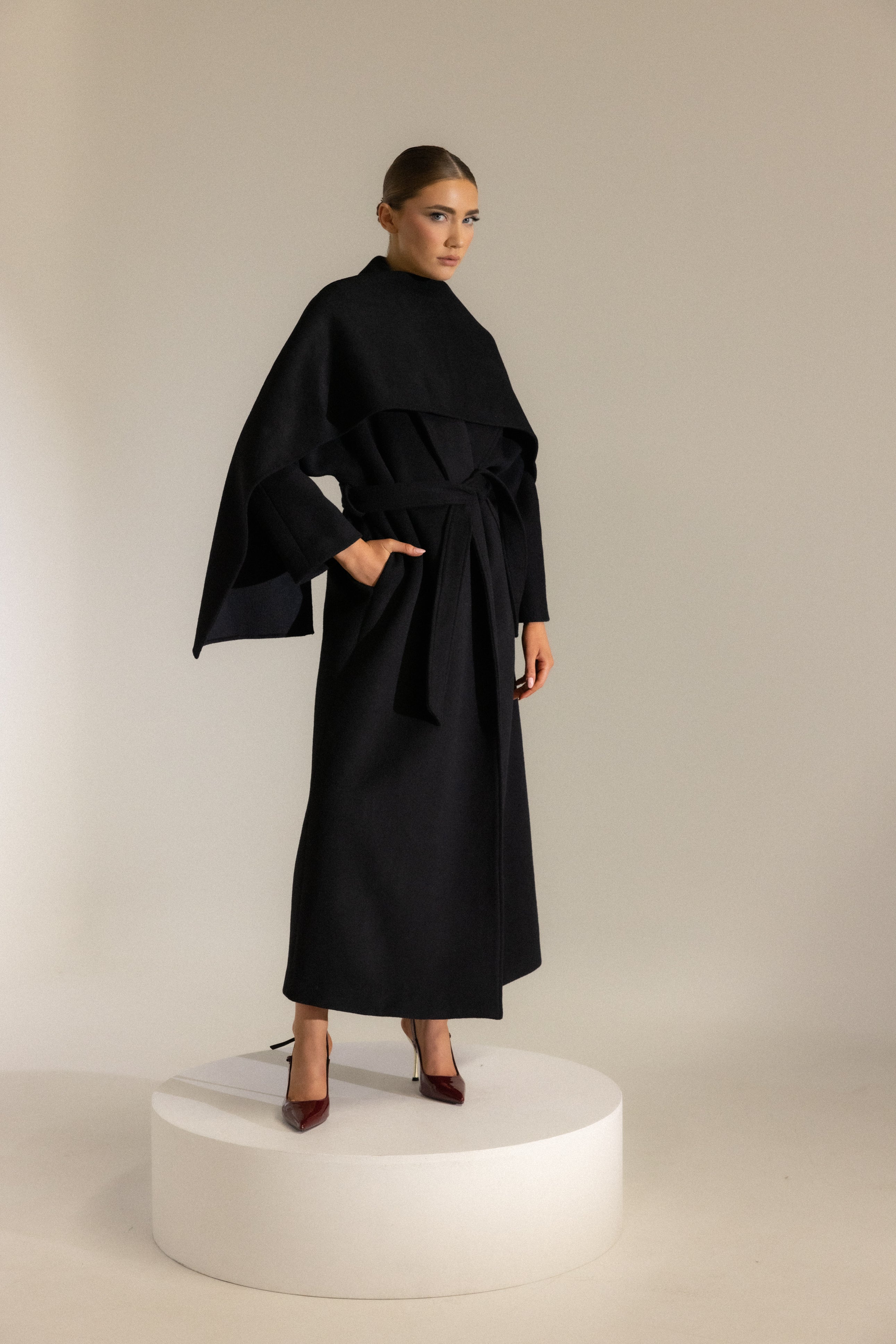 NAYLA MAXI WOOL COAT - Image 9