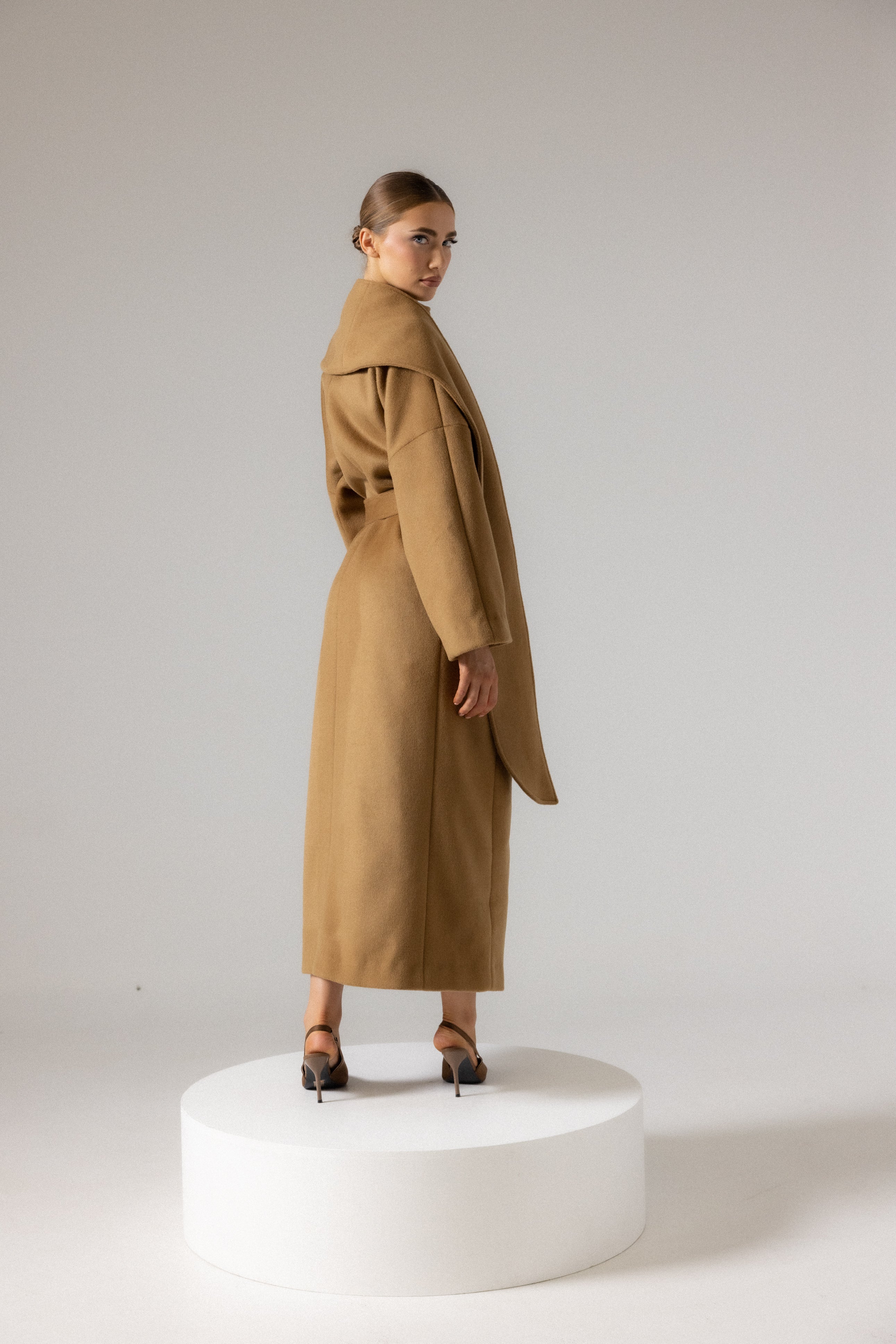 YASEMIN MAXI WRAP COAT - Image 6